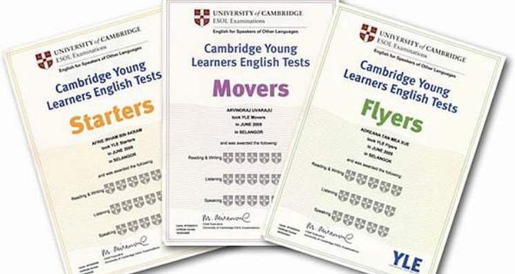 Поздравляем учащихся младших классов с успешной сдачей Кембриджского экзамена